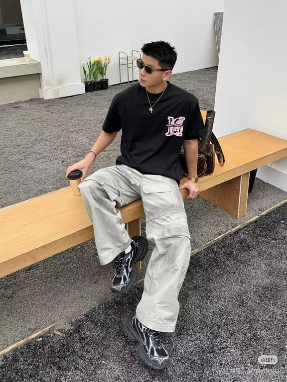 MM6 Maison Margiela Graphic T-shirt - 4
