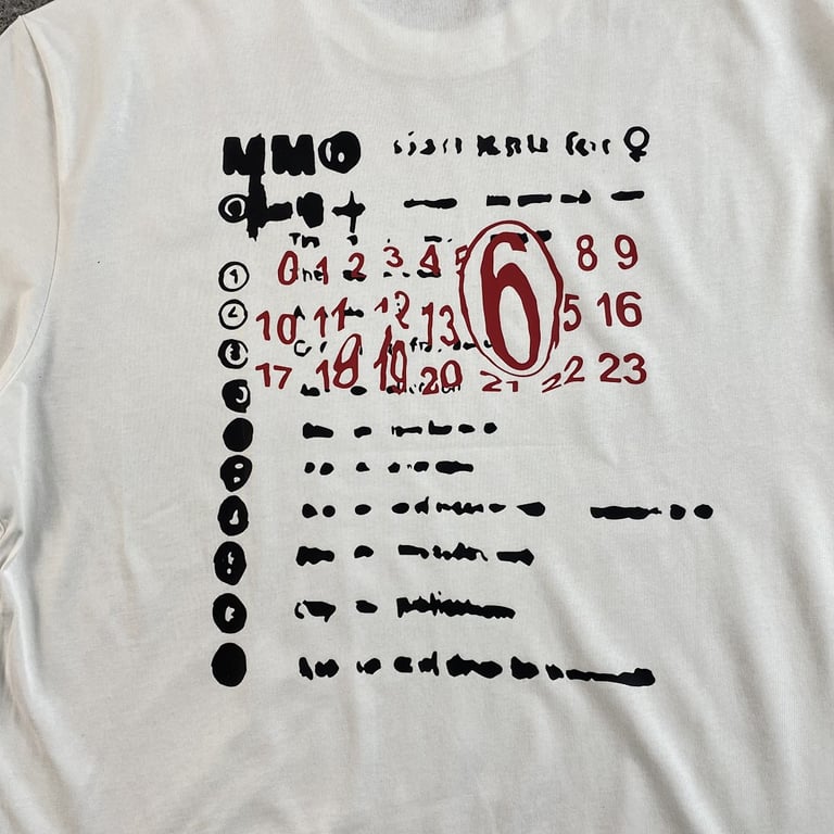 Maison Margiela MM6 Numeric Logo T-shirt - 14