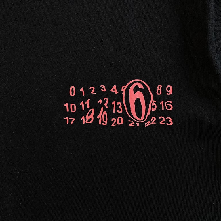 Maison Margiela MM6 Numeric Logo T-shirt - 5