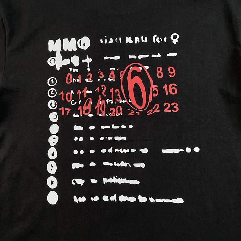 Maison Margiela MM6 Numeric Logo T-shirt - 6