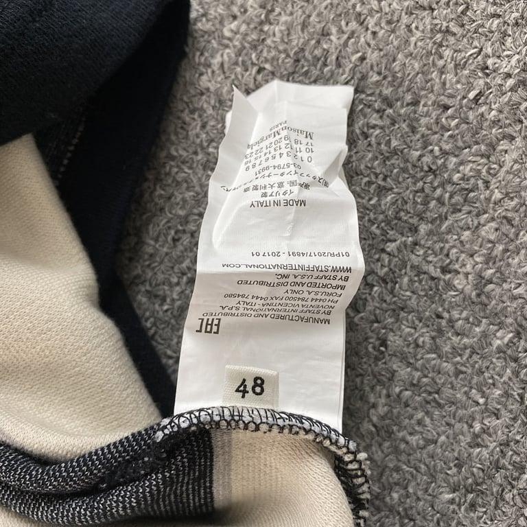 MM6 Maison Margiela Striped Graphic T-shirt - 7