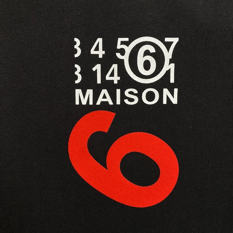 MM6 Maison Margiela Numeric Logo T-shirt - 10