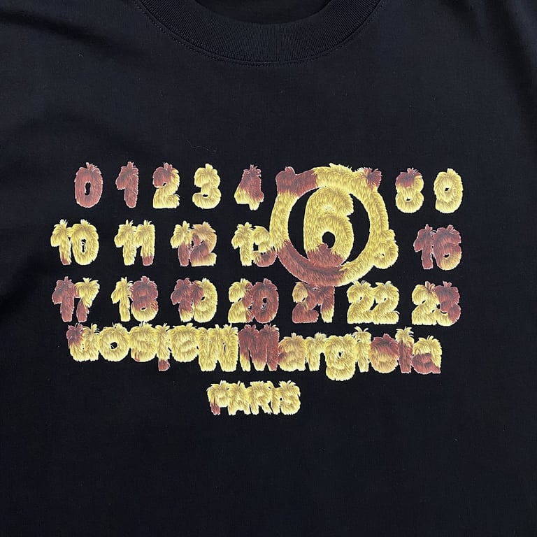 MM6 Maison Margiela Numeric Graphic T-shirt - 4