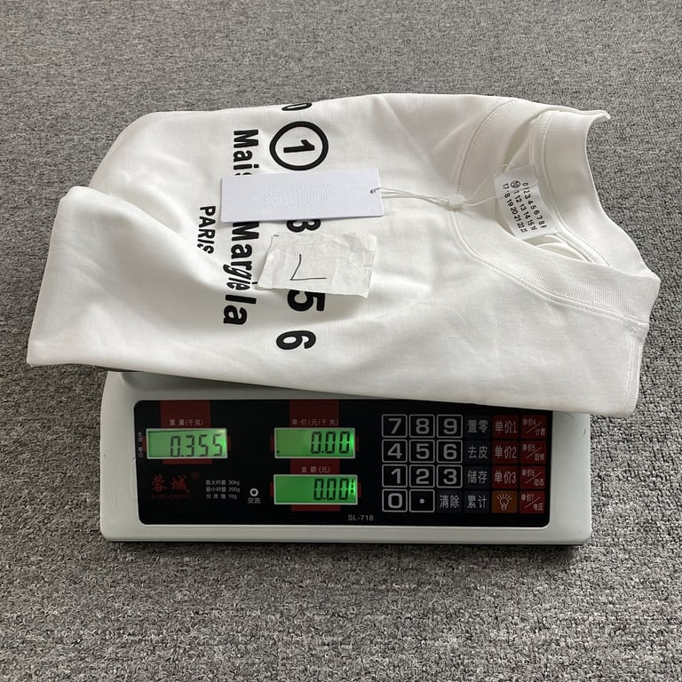 MM6 Maison Margiela Numeric Logo T-shirt - 12
