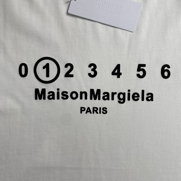 MM6 Maison Margiela Numeric Logo T-shirt - 6