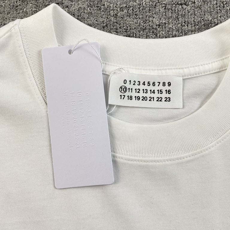 MM6 Maison Margiela Numeric Logo T-shirt - 10