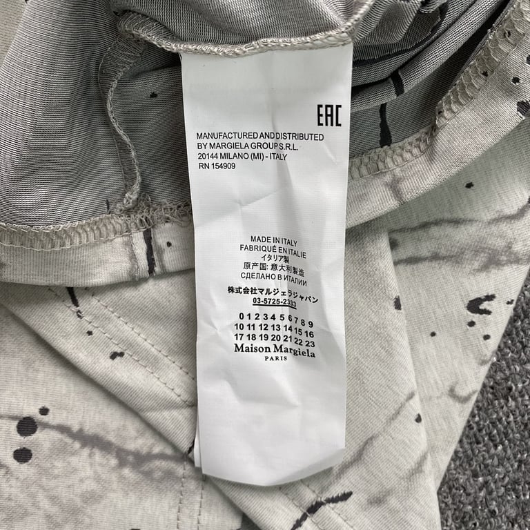 Maison Margiela Paint Splatter T-Shirt - 10