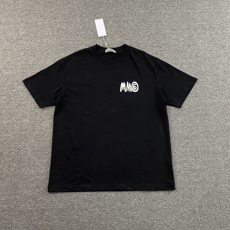 MM6 Maison Margiela Hand-Drawn Logo T-shirt - 3