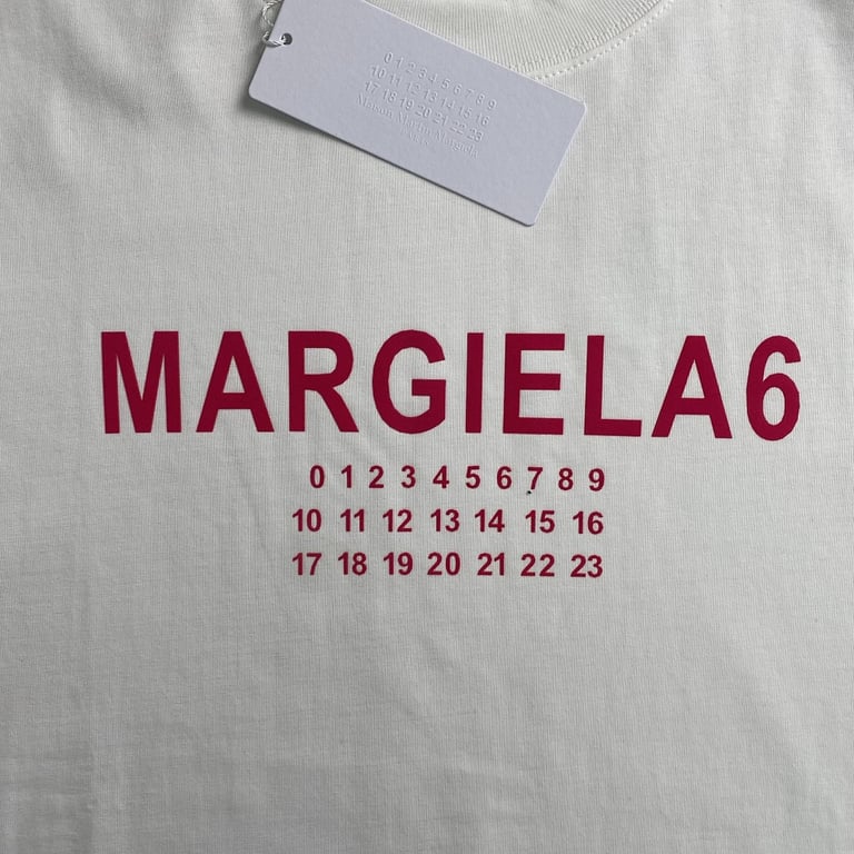 MM6 Maison Margiela Numeric Logo T-shirt - 6