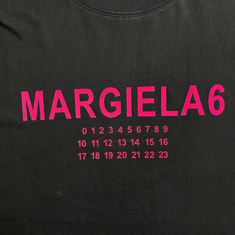 MM6 Maison Margiela Numeric Logo T-shirt - 10