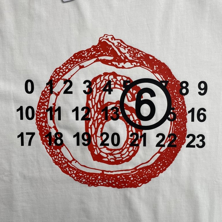 MM6 Maison Margiela Graphic T-shirt - 6