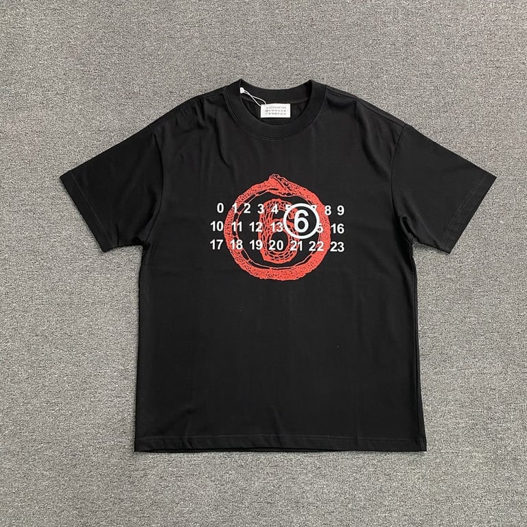MM6 Maison Margiela Graphic T-shirt - 8