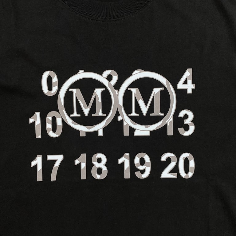 MM6 Maison Margiela Numeric Graphic T-shirt - 4