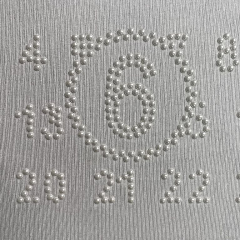 MM6 Maison Margiela Numeric Logo T-shirt - 12