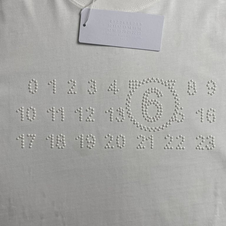 MM6 Maison Margiela Numeric Logo T-shirt - 13