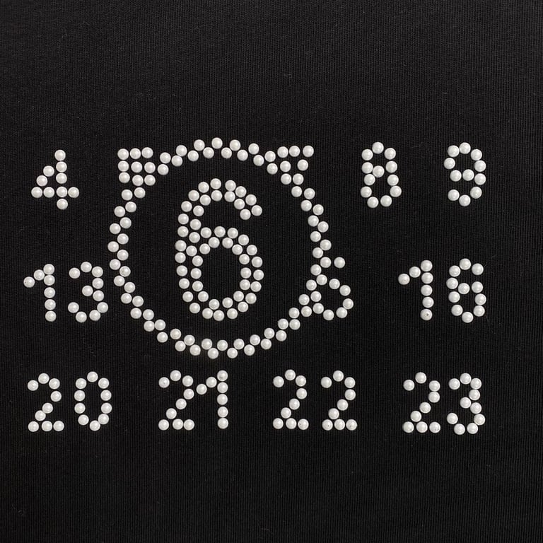 MM6 Maison Margiela Numeric Logo T-shirt - 4
