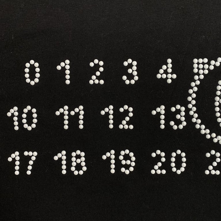 MM6 Maison Margiela Numeric Logo T-shirt - 5