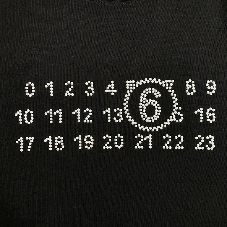 MM6 Maison Margiela Numeric Logo T-shirt - 7