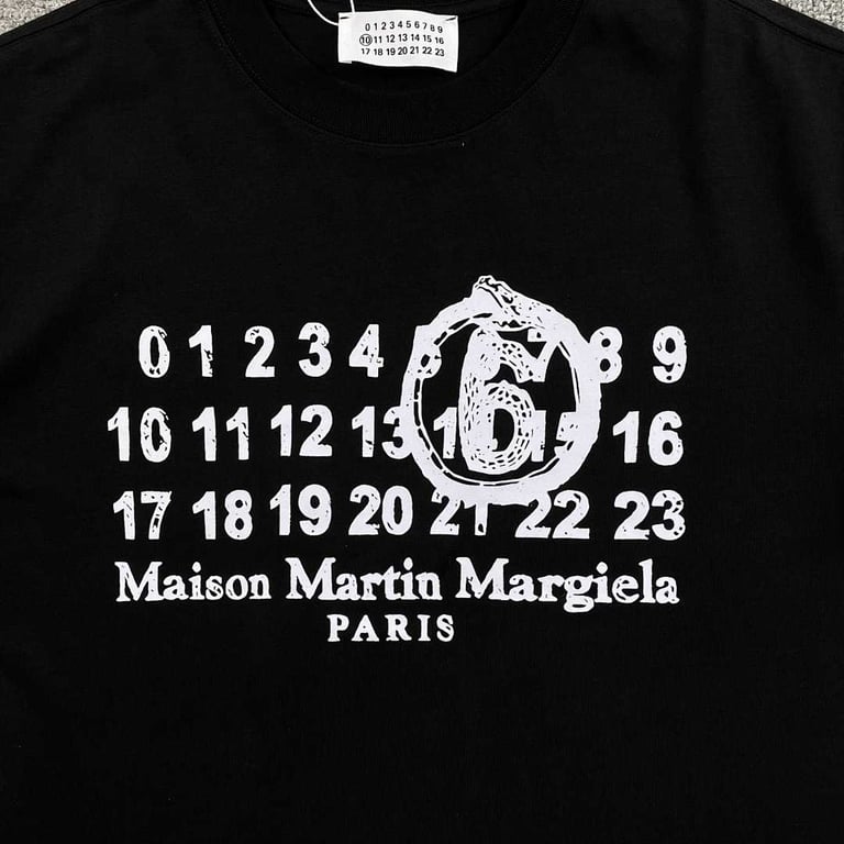 MM6 Maison Margiela Numeric Logo T-shirt - 6