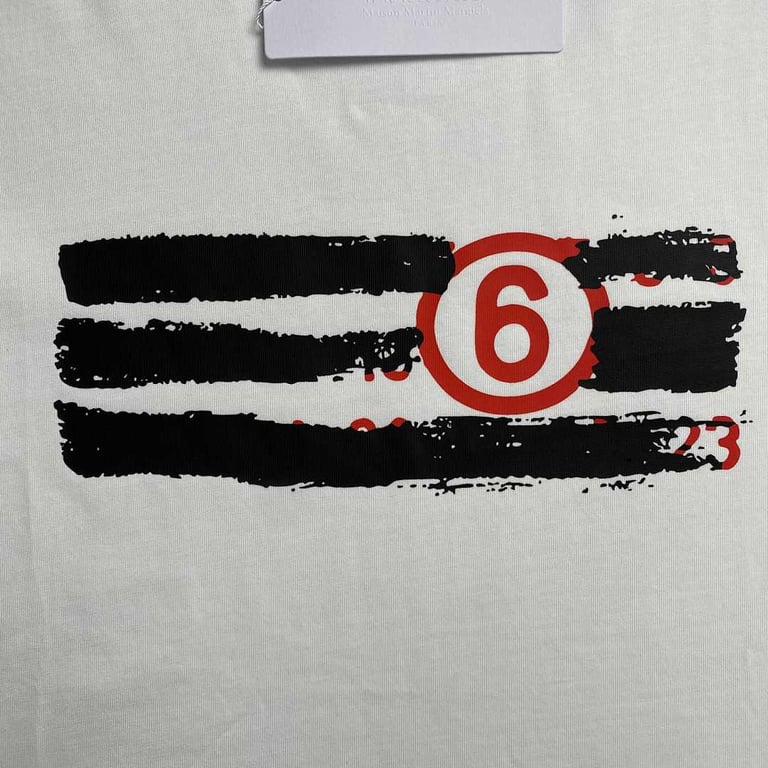 MM6 Maison Margiela Graphic Print T-shirt - 6