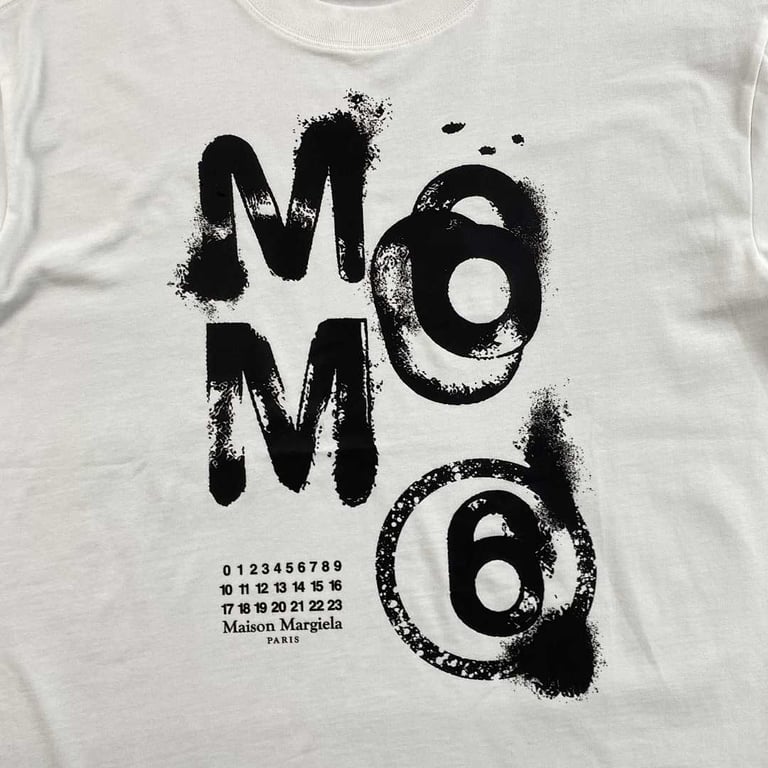 MM6 Maison Margiela Spray Graphic T-shirt - 11