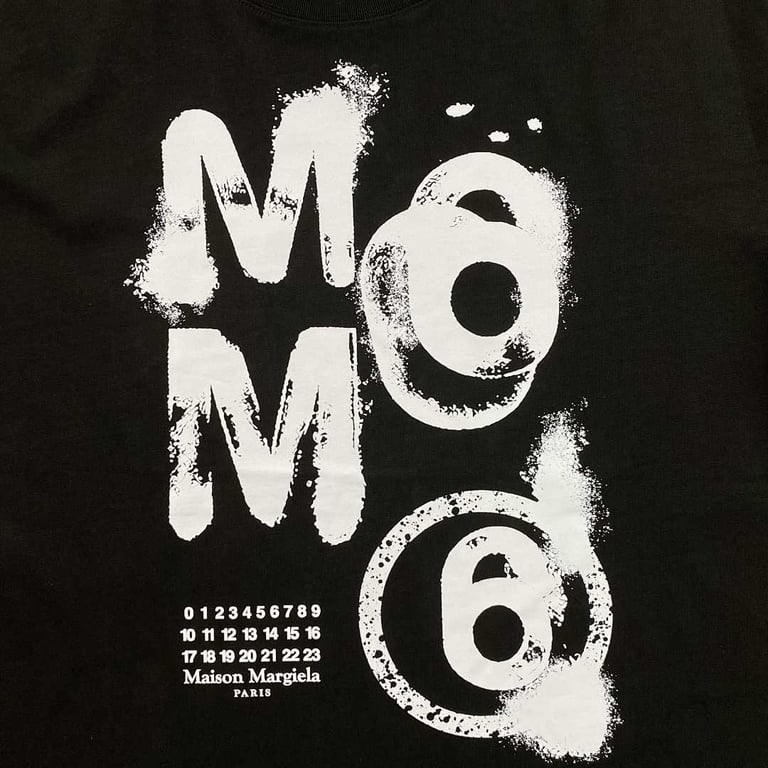 MM6 Maison Margiela Spray Graphic T-shirt - 4