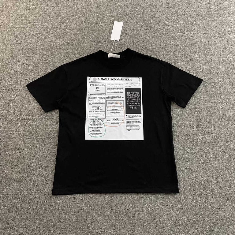 MM6 Maison Margiela Graphic Print T-shirt - 3