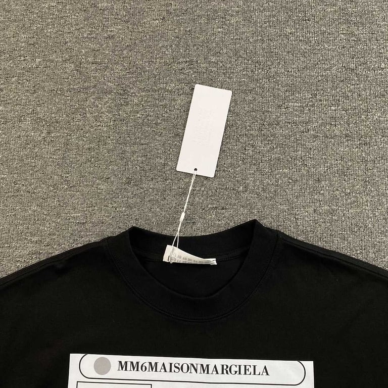 MM6 Maison Margiela Graphic Print T-shirt - 4