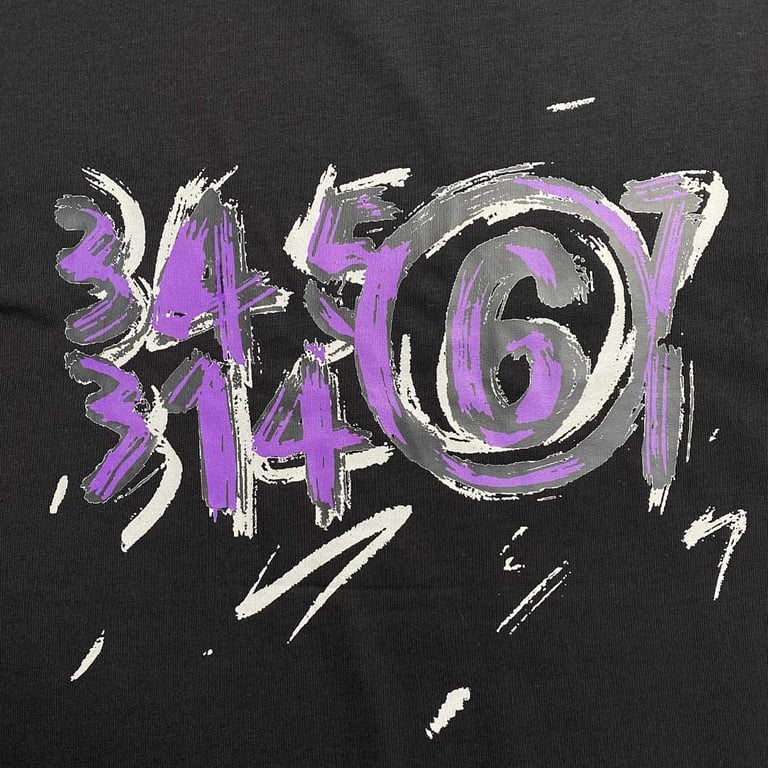 MM6 Maison Margiela Graphic T-shirt - 5