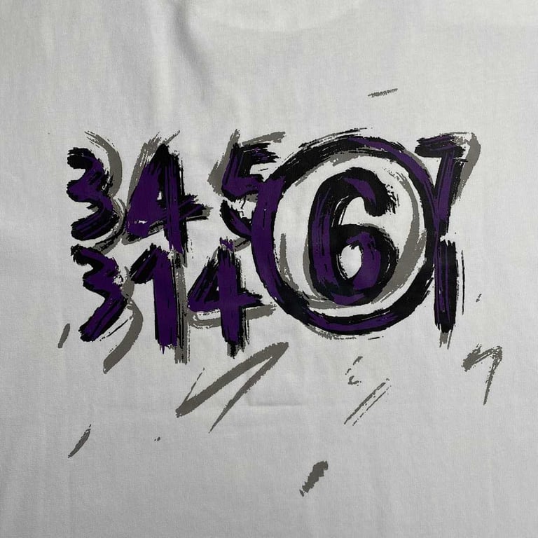MM6 Maison Margiela Graphic T-shirt - 9