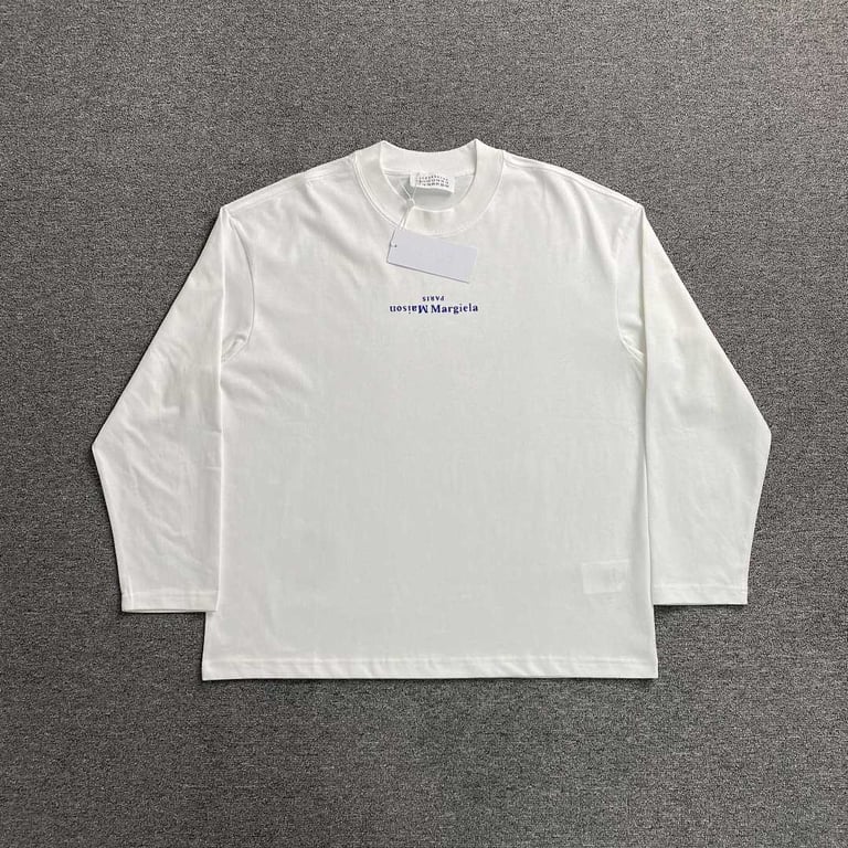 MM6 Maison Margiela Upside Down Logo Long Sleeve - 3