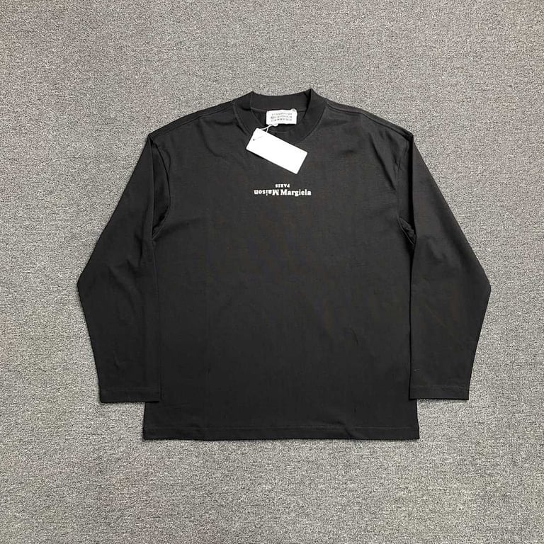 MM6 Maison Margiela Upside Down Logo Long Sleeve - 9