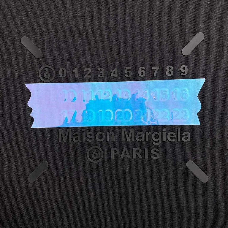 MM6 Maison Margiela Tape Logo T-shirt - 5