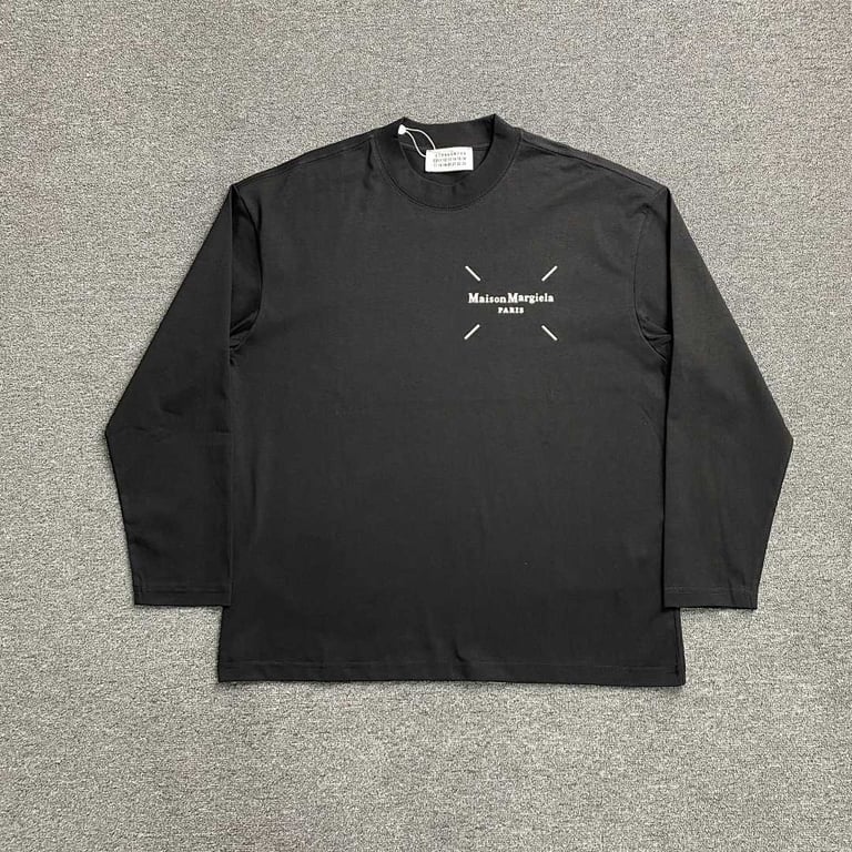 MM6 Maison Margiela Numeric Logo Long Sleeve T-shirt - 3