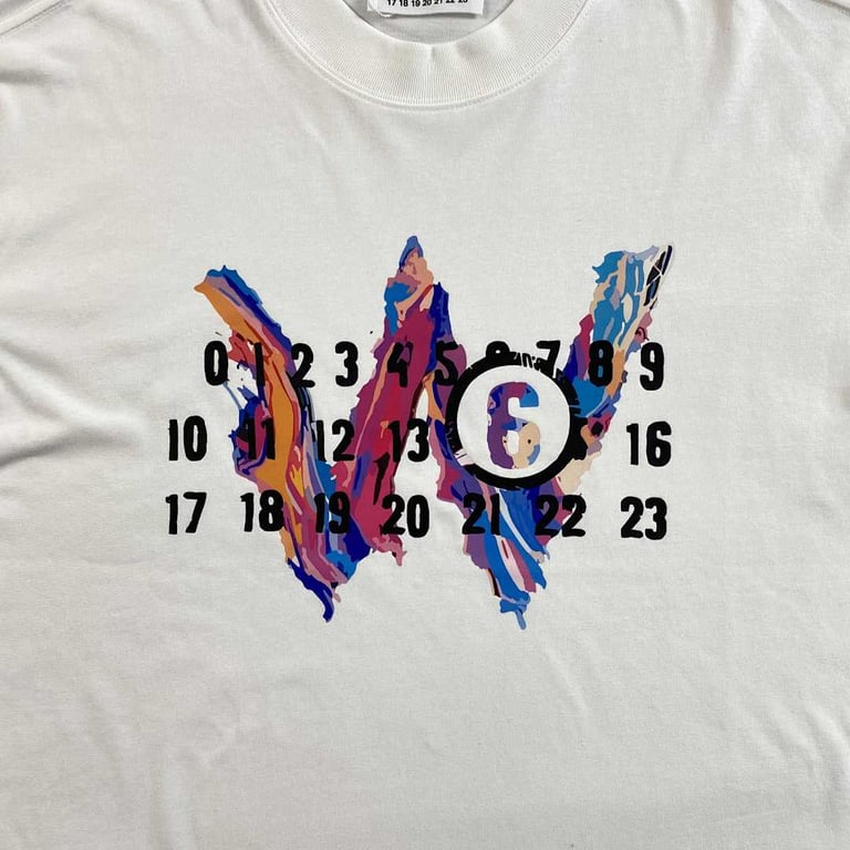 MM6 Maison Margiela Numeric Graphic Longsleeve T-shirt - 11