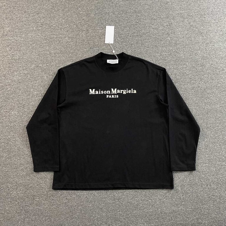 MM6 Maison Margiela Logo Long Sleeve T-shirt - 3