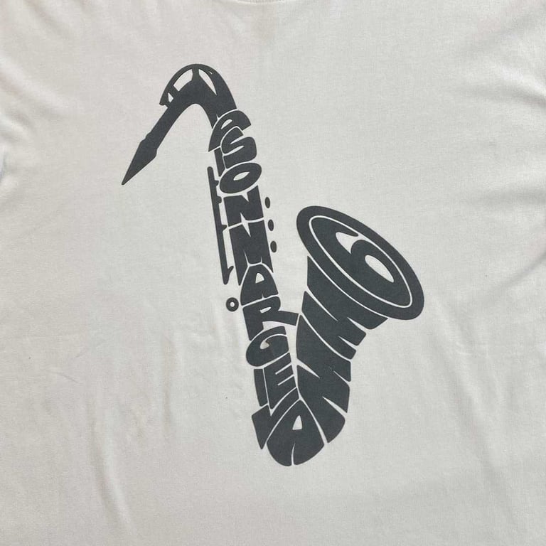 MM6 Maison Margiela Saxophone Graphic T-shirt - 11