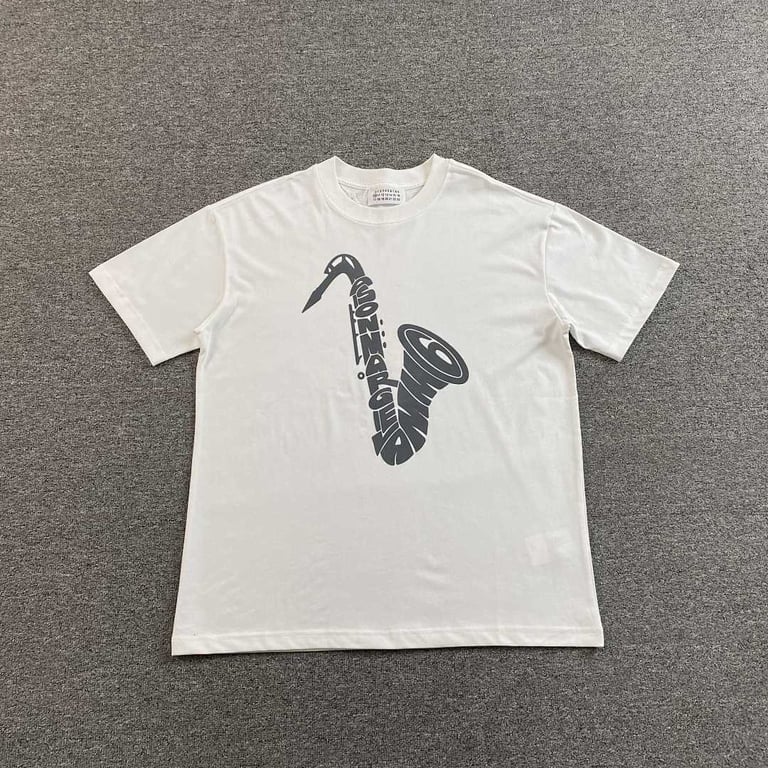 MM6 Maison Margiela Saxophone Graphic T-shirt - 7