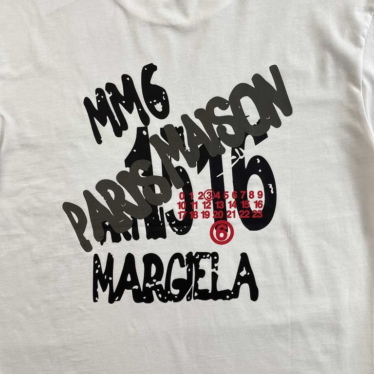 MM6 Maison Margiela Graphic Logo T-shirt - 14
