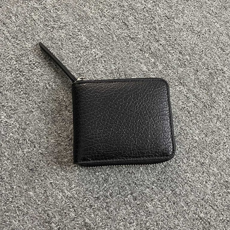 Maison Margiela Four-Stitch Zip Wallet Black - 5