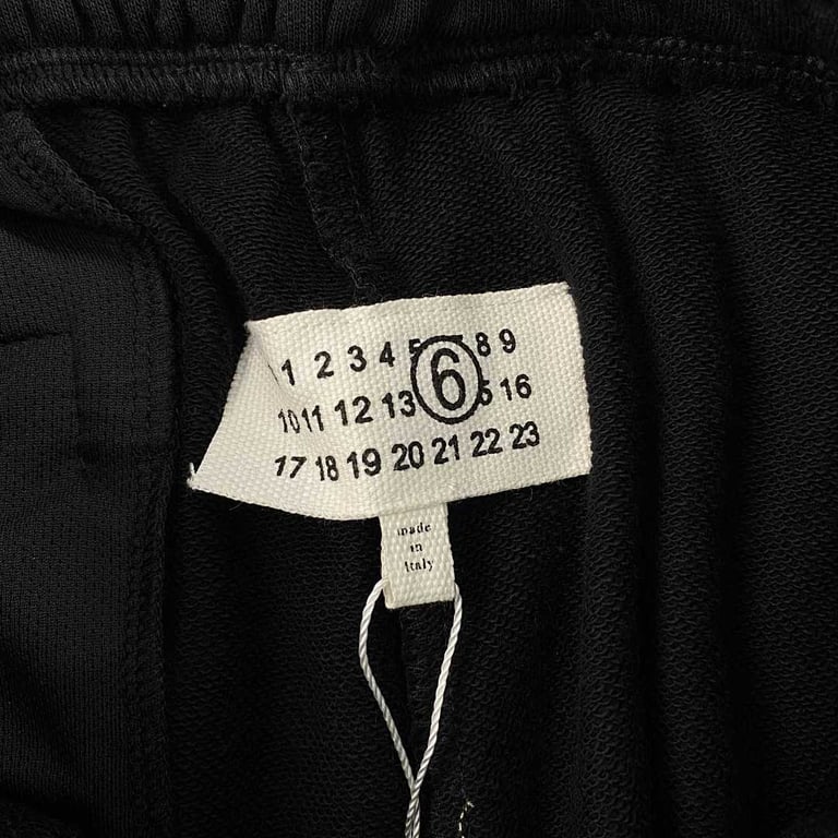MM6 Maison Margiela Wide Leg Pants Black - 6