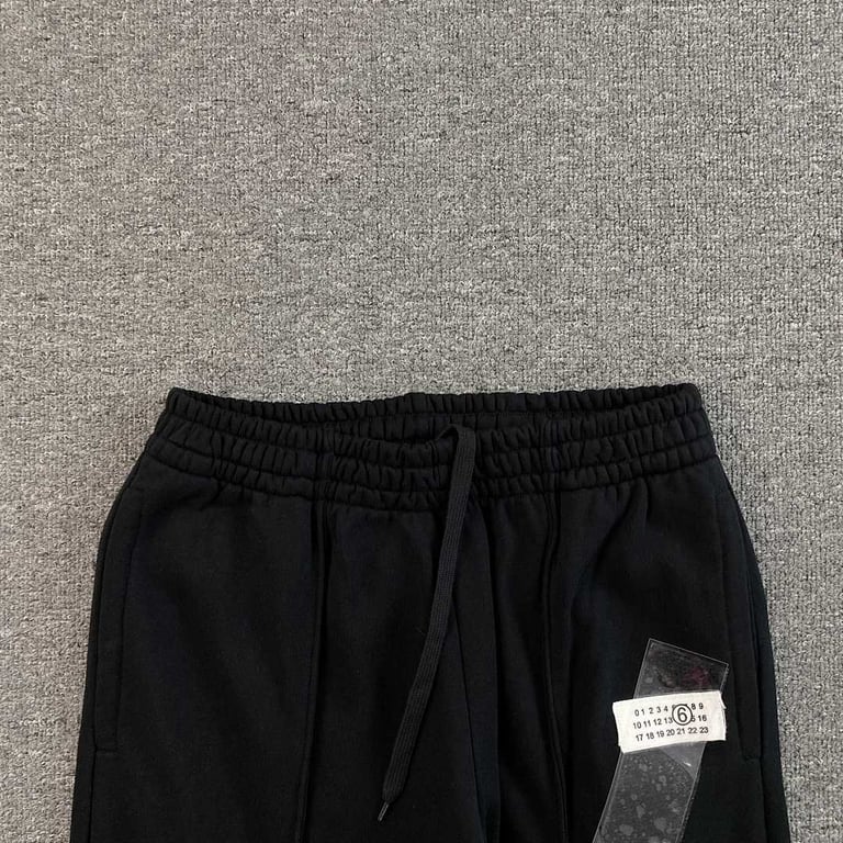 MM6 Maison Margiela Wide Leg Pants Black - 8
