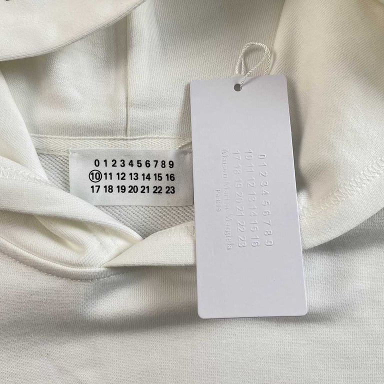 Maison Margiela MM6 Numeric Print Hoodie - 11