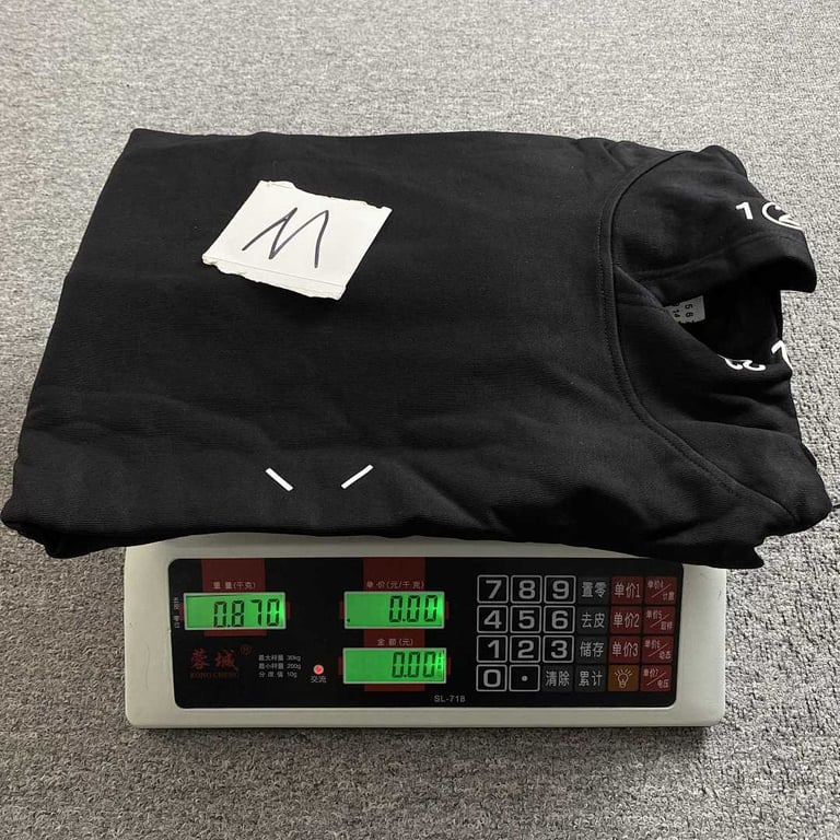 Maison Margiela MM6 Numeric Print Hoodie - 17