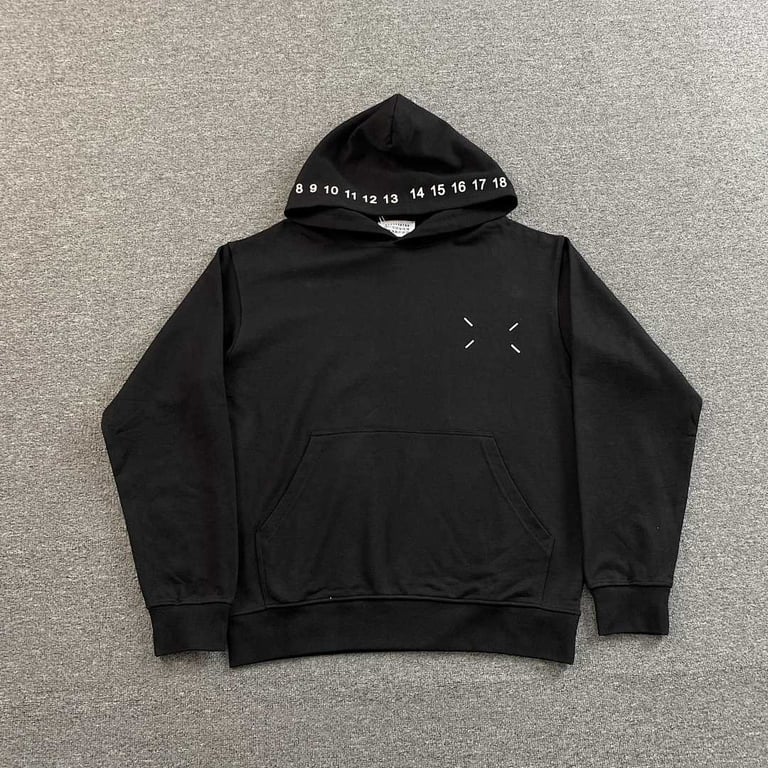 Maison Margiela MM6 Numeric Print Hoodie - 3