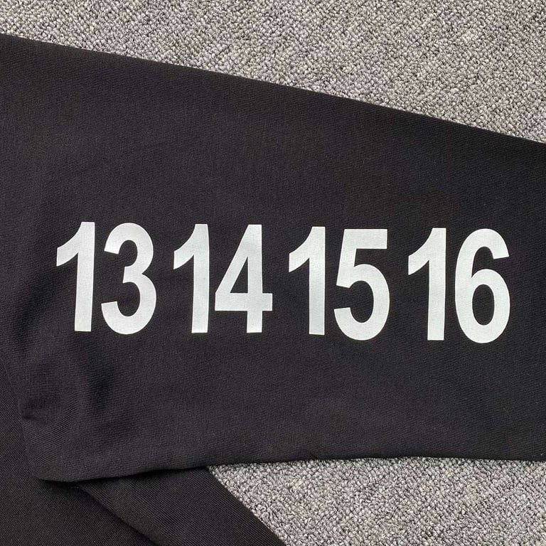 MM6 Maison Margiela Numeric Logo Long Sleeve - 5