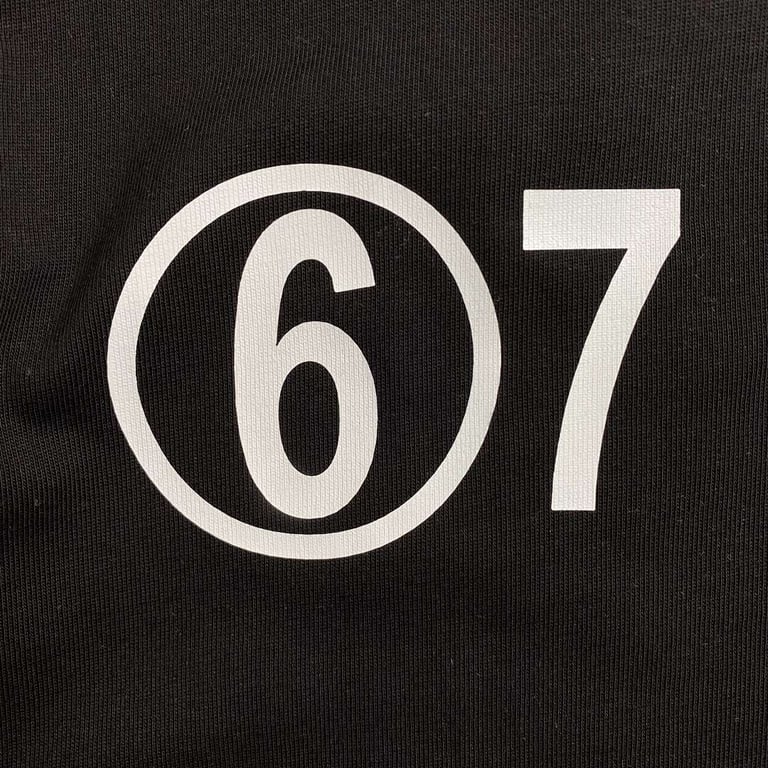 MM6 Maison Margiela Numeric Logo Long Sleeve - 7