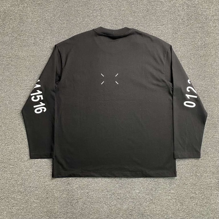 MM6 Maison Margiela Numeric Logo Long Sleeve - 9