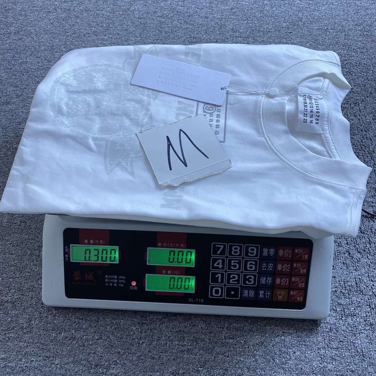 MM6 Maison Margiela Topaz Blue Graphic T-shirt - 14
