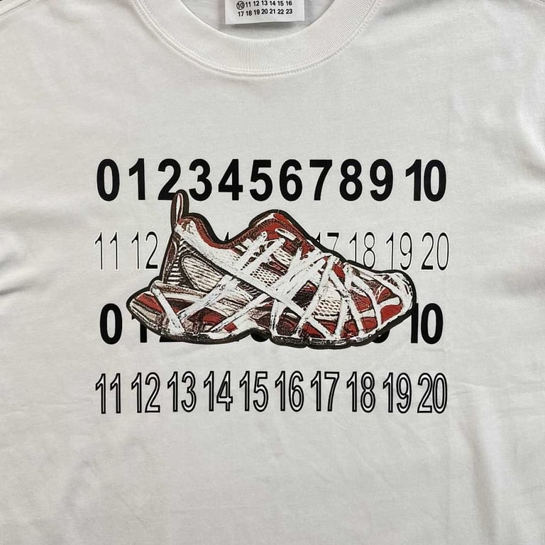 MM6 Maison Margiela Numeric Graphic T-shirt - 11